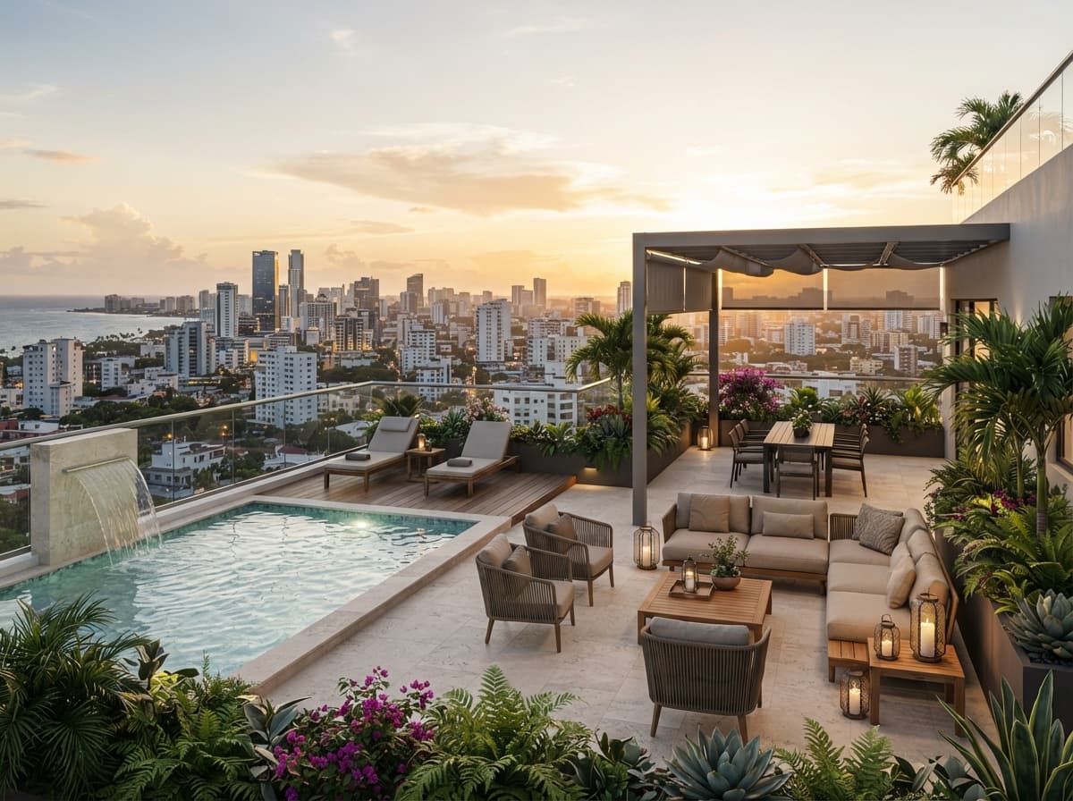 Penthouse en Sosúa con jacuzzi